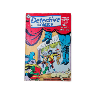 DC Comics - Detective Comics #212 Batman and Robin cover “Puppet Master” (1954