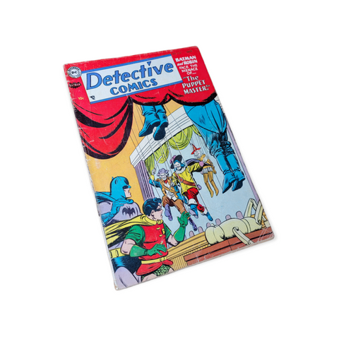 DC Comics - Detective Comics #212 Batman and Robin cover “Puppet Master” (1954