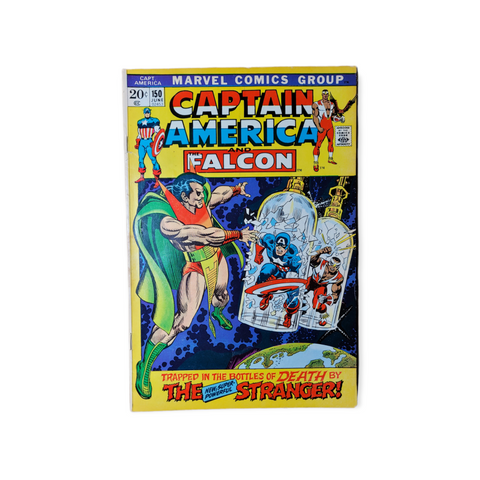Marvel Captain America and the Falcon #150 Comic The Stranger App! (1972)