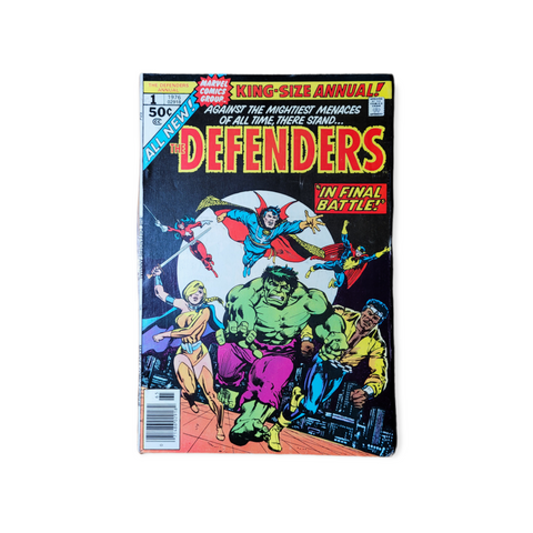 Marvel Comics King Size Annual The Defenders #1, Final Battle! (1976)