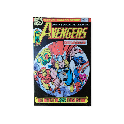 Avengers #146 Thor & The Avengers Cover "The Assassin Never Fails!" (1976)