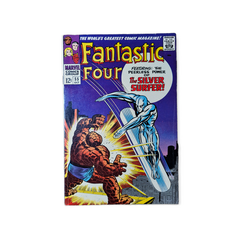 Fantastic Four #55 Marvel Comics 4th Silver Surfer app (1966)