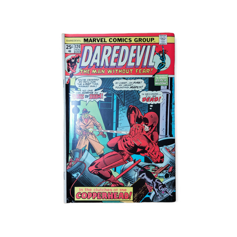 Daredevil #124 1st appearance Copperhead (1975)