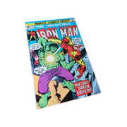 Iron Man #76 Hulk vs Iron Man Key! Green Goliath Appearance (1975)