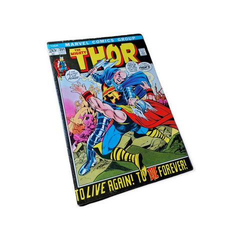 The Mighty THOR #201 1st appearance of Blackworld (1972)