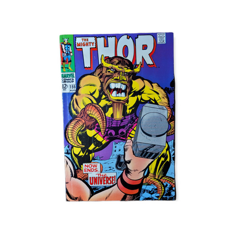 The Mighty Thor #155 Mangog & Recorder App! (1968)