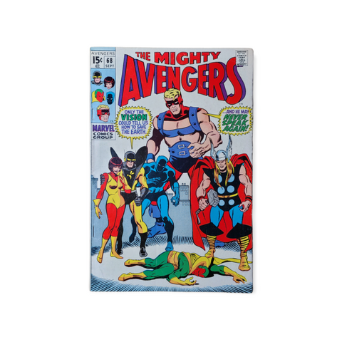Avengers #68 Early Ultron Appearance (1969)