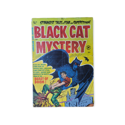 Black Cat Mystery Comics #41 Harvey Pre-Code Horror (1952)