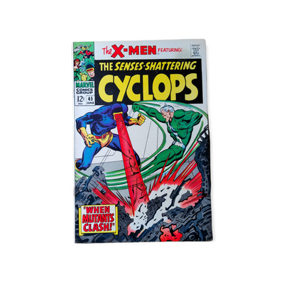 X-MEN #45 Magneto, Scarlet Witch &Toad app! Marvel (1968)