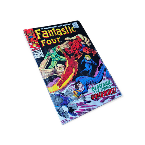 Fantastic Four #63 Blastaar, The Living Bomb Burst! (1967)