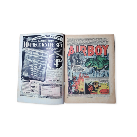 Airboy Comics Vol 7 #5 Elephant Cover (1950)
