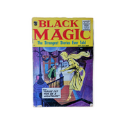 BLACK MAGIC V7 #4 NIGHTMARE PRIZE STRANGE HORROR NUMBER IS UP!! (1960)