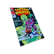 Captain Marvel #8 1st appearance of Cyberex (1968)