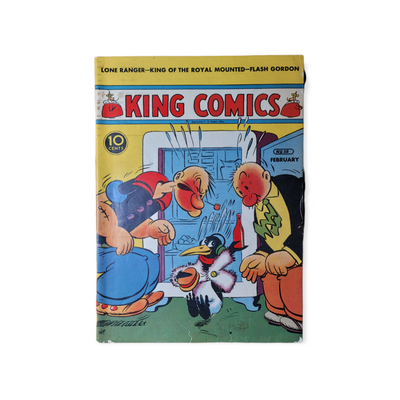 King Comics #58 Golden Age Popeye David McKay WW2 ERA (1941)