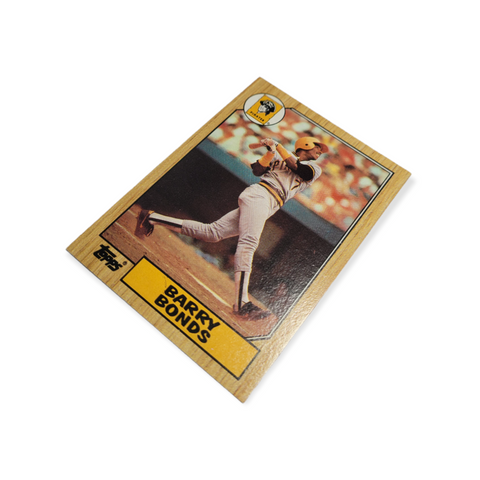 1987 TOPPS Barry Bonds - Pittsburgh Pirates #320 ROOKIE Baseball Card *ERROR