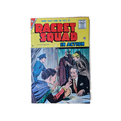 Racket Squad in Action #23 Charlton Comics - Crime Fortune Teller (1956)