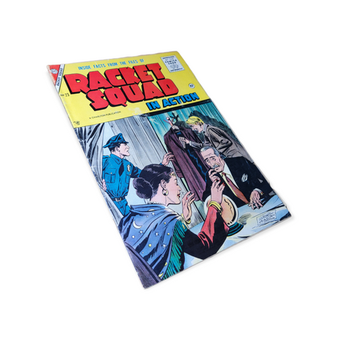 Racket Squad in Action #23 Charlton Comics - Crime Fortune Teller (1956)