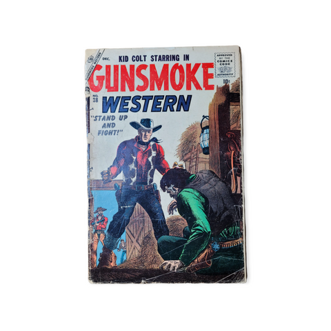 Kid Colt Starring In Gunsmoke Western #38 (1956)