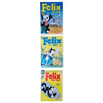 Felix The Cat 3 Book Bundle/Lot - Includes Volume #1- #2, #11 & #87