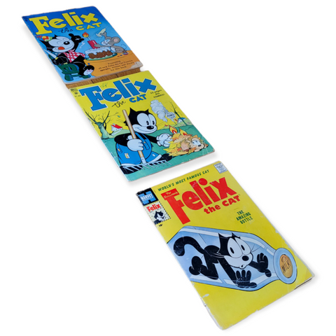 Felix The Cat 3 Book Bundle/Lot - Includes Volume #1- #2, #11 & #87