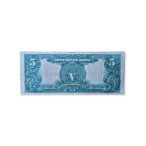 1899 $5 "Indian Chief" Silver Certificate