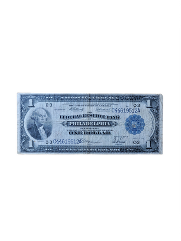 National Currency $1 Federal Reserve Note Philadelphia 1914