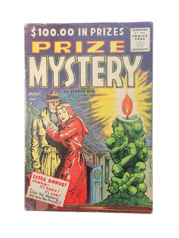 Prize Mystery Vol 1 #2 (1955) Key Publications. RARE/HARD TO FIND