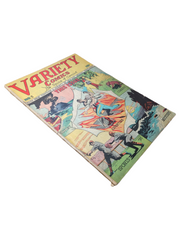VARIETY COMICS VOL 1 #3 CPT. VALIANT, GABBY GRAYSON, TERRY TEMPLE + MORE (1946)