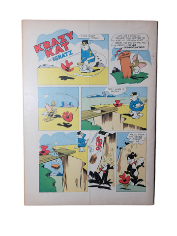 Vintage 1951 KRAZY KAT #1 COMIC BOOK 10 Cent Dell Comic May-June (1951)