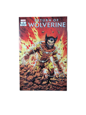 LOT OF 9 RETURN OF WOLVERINE #1 DIFFERENT VARIANT COVERS + 2 VIRGIN VARIANT COVERS (2018)