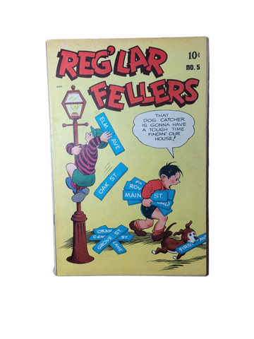 REG'LAR FELLERS GOLDEN AGE OLD CARTOON COMICS (1947)