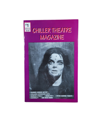 Chiller Theatre Magazine Barbara Steele Ingrid Pitt Winter 1994/95 #1 Horror