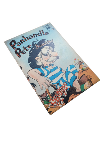 Panhandle Pete & Jennifer 2 J Charles Love Comic RARE! Wraparound cover (1951)