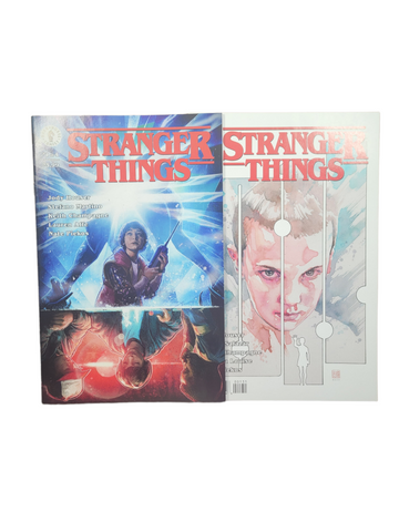 Stranger Things 2 Book Bundle (TV SHOW) Six #1 Variant 2 (2019) + #1 (2018)