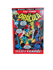 The Tomb of Dracula #5 DEATH TO A VAMPIRE SLAYER! BRONZE AGE MARVEL COMICS 1972!