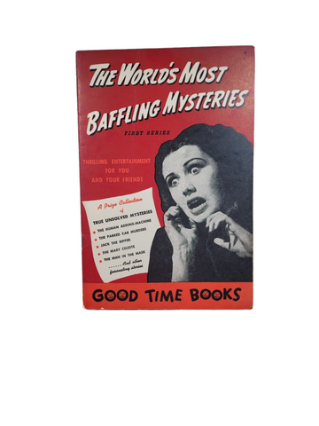 The World's Most Baffling Mysteries SUPER RARE/HARD TO FIND!! (1944)