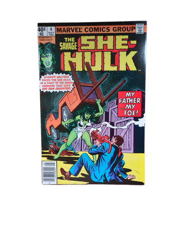 SAVAGE SHE-HULK #4 1980 Marvel Comics DISNEY+ SERIES HIGH GRADE VF+/NM