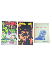 3 Book Bundle - Werwolves & Monsters Horror Monster Books